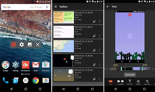 android screen recorder no root apk