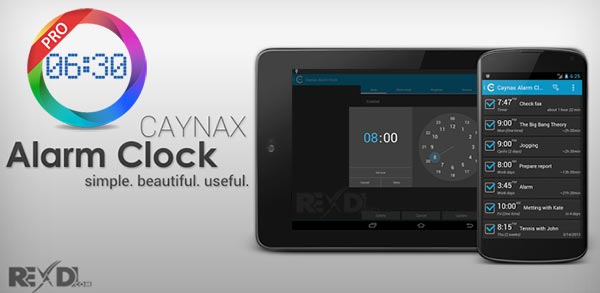 caynax alarm clock pro v8.1.3