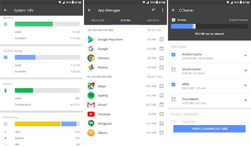 CCleaner Professional 4.22.0 Apk + MOD (Premium/Unlocked) Android