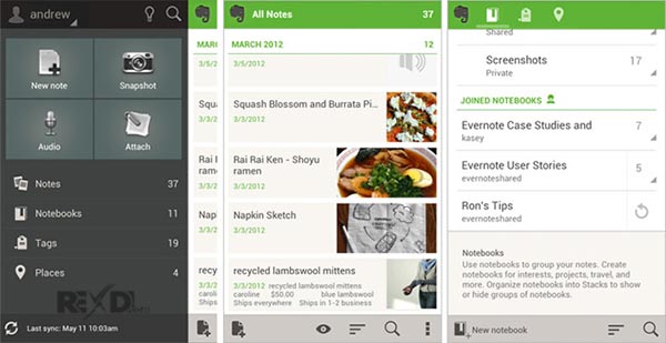 what is evernote v 4.2.2