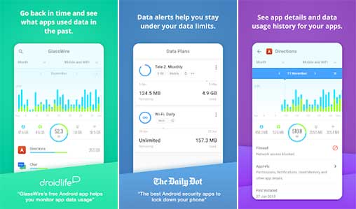 Glasswire Data Usage Monitor 3 0 354r Unlocked Apk Android