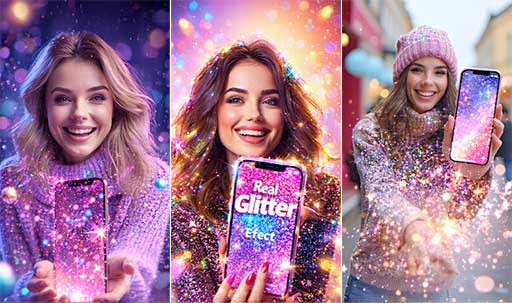 Glitter Live Wallpaper Glitzy APK