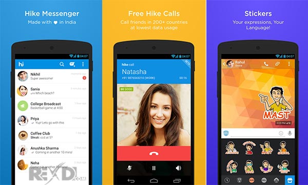 hike messenger download for android mobile