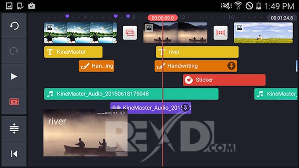 افضل 5 برامج مهكرة  للاندرويد لعمل مونتاج وتعديل الفيديو best mod apk video editor