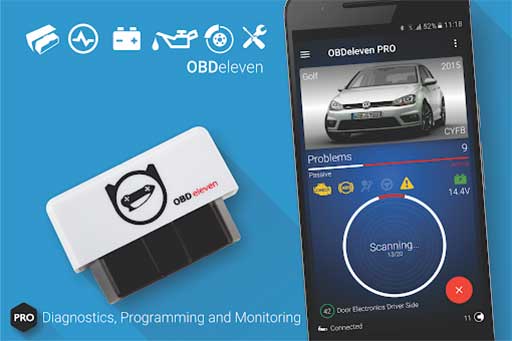 Husk Editor affjedring OBDeleven car diagnostics PRO APK 0.65.0 (Full) Android