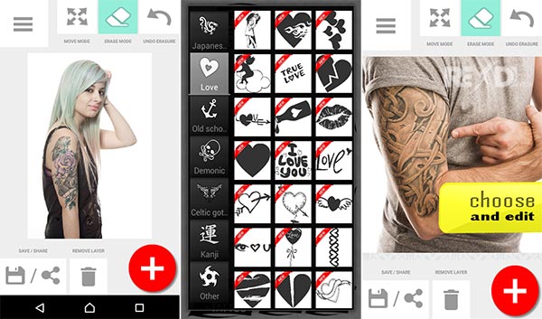 Tattoo my Photo  Pro APK  (Full Version) for Android