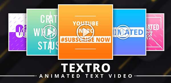 Textro: Animated Text Video