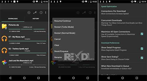 turbo download manager for android