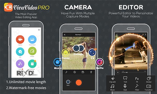 VivaVideo Pro Mod APK 9.3.5-6903059 (Premium) Android