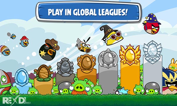 play angry birds friends online
