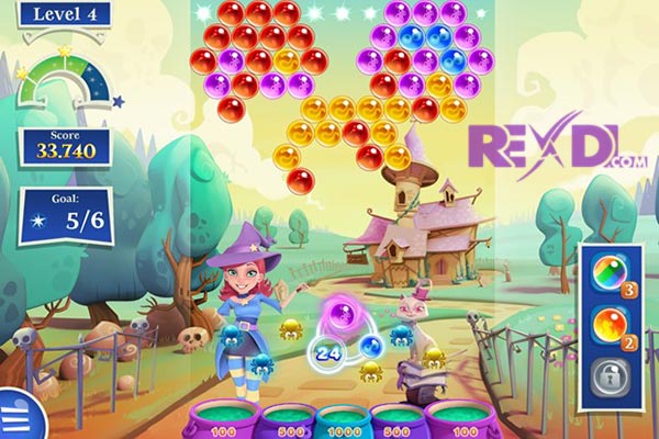 Bubble Witch 2 Saga Apk Hack Lives