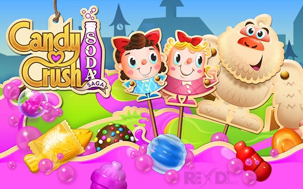 Candy Crush Soda Saga v1.258.1 MOD APK (Many Moves/Unlocked) Download