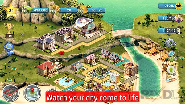 City Island 4 Sim Tycoon Hd 3 1 1 Apk Mod Money Android - island village tycoon roblox