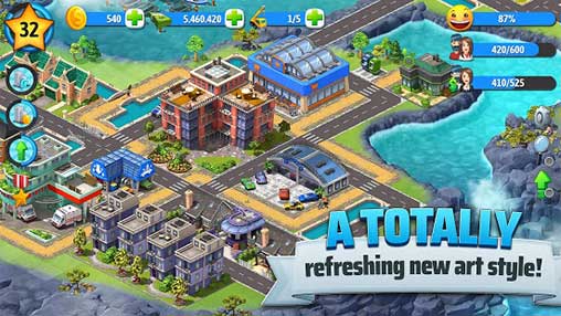 mod apk city island 5