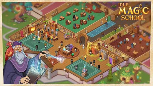 Idle Magic School MOD APK