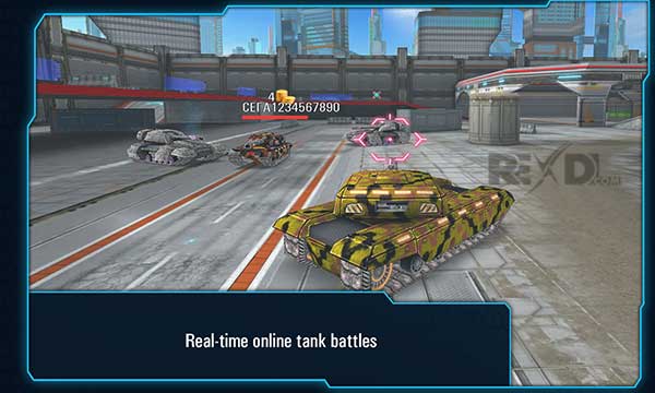 free Iron Tanks: Tank War Game
