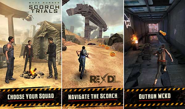 Screenshot of The Maze Runner (Android, 2014) - MobyGames