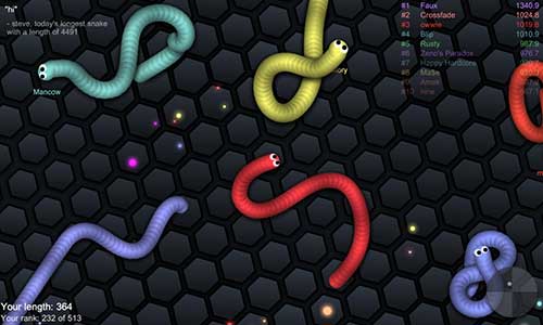 slither.io 1.6 Apk + MOD (Full/Ad-Free) Online Game Android