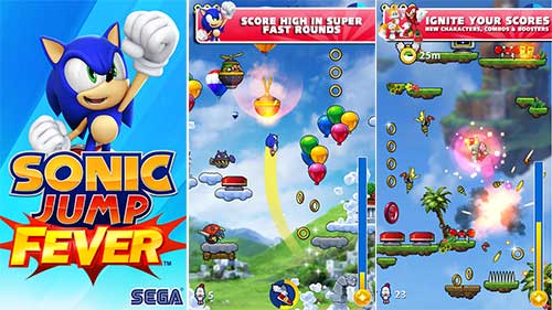 Sonic Jump Fever 2 - Click Jogos