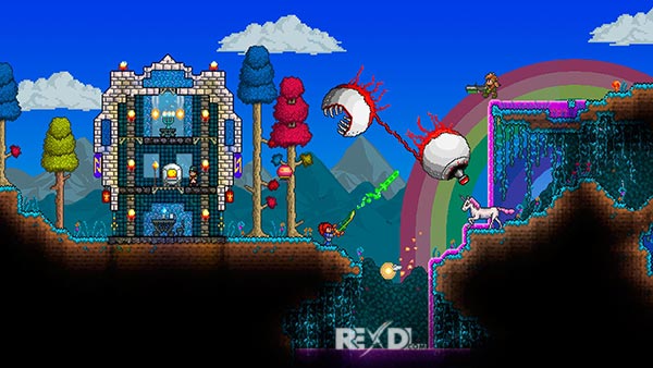 Download Terraria APK Full Origin+MOD Unlimited items 1.4.4.9
