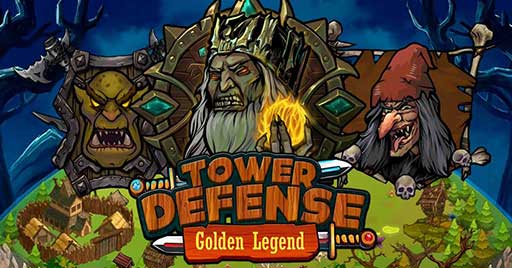 Tower Defense GOLDEN LEGEND Mod Apk (Unlimited Diamonds) - IdleMod