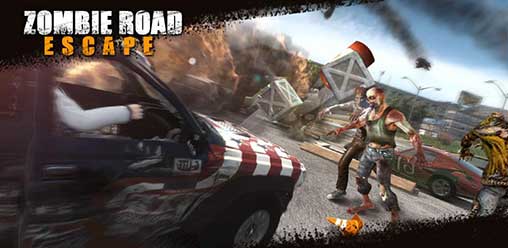 download game zombie road racing mod apk