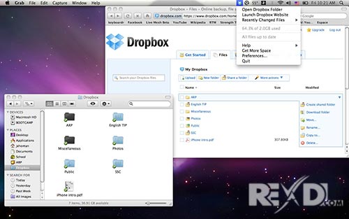 dropbox not syncing mac os x