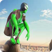 Rope Frog Ninja Hero Mod Android