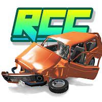 🔥 Download RCC Real Car Crash 1.5.7 [unlocked/Mod Money] APK MOD.  Spectacular racing game with realistic destruction physics 